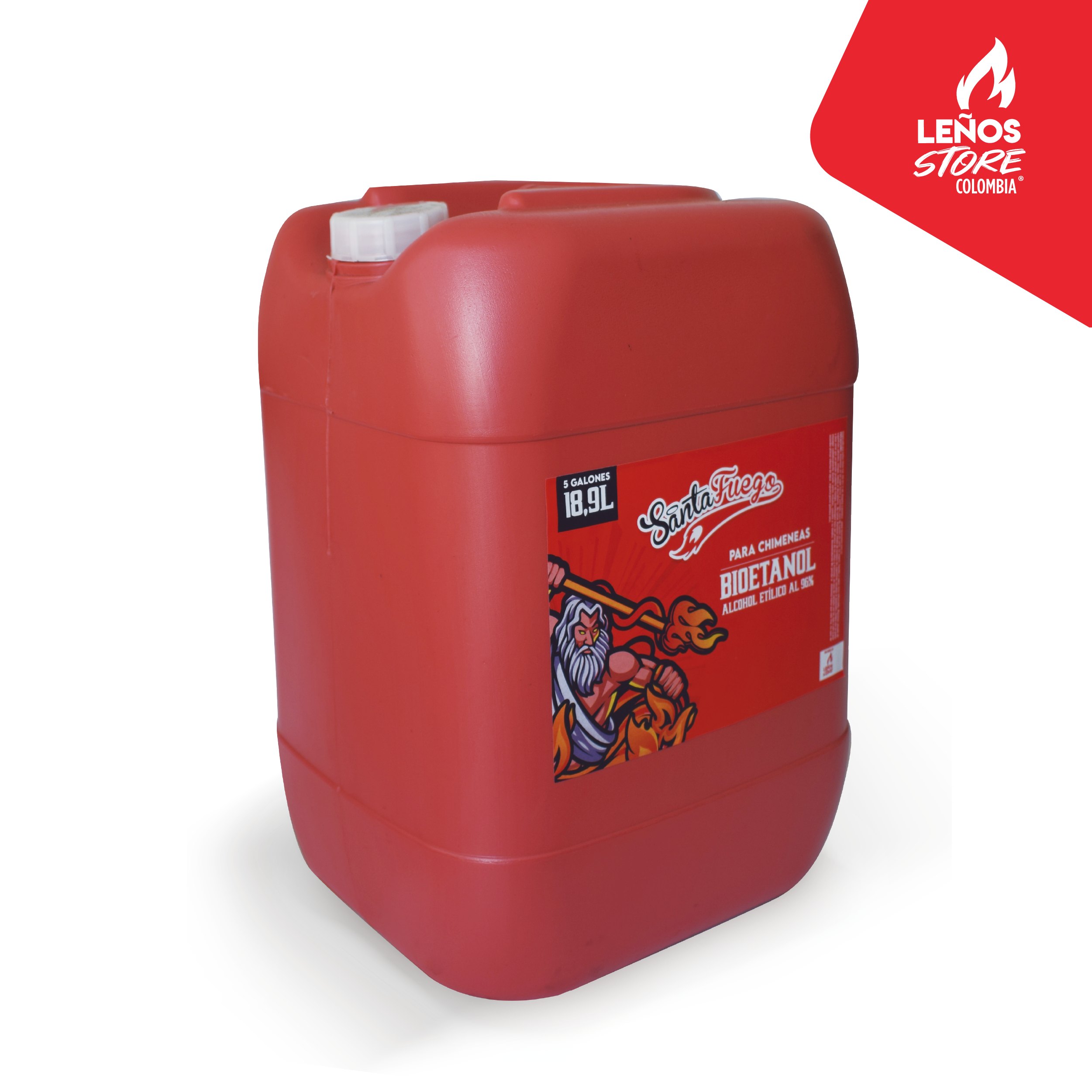 BIOETANOL GARRAFÓN 5 LITROS