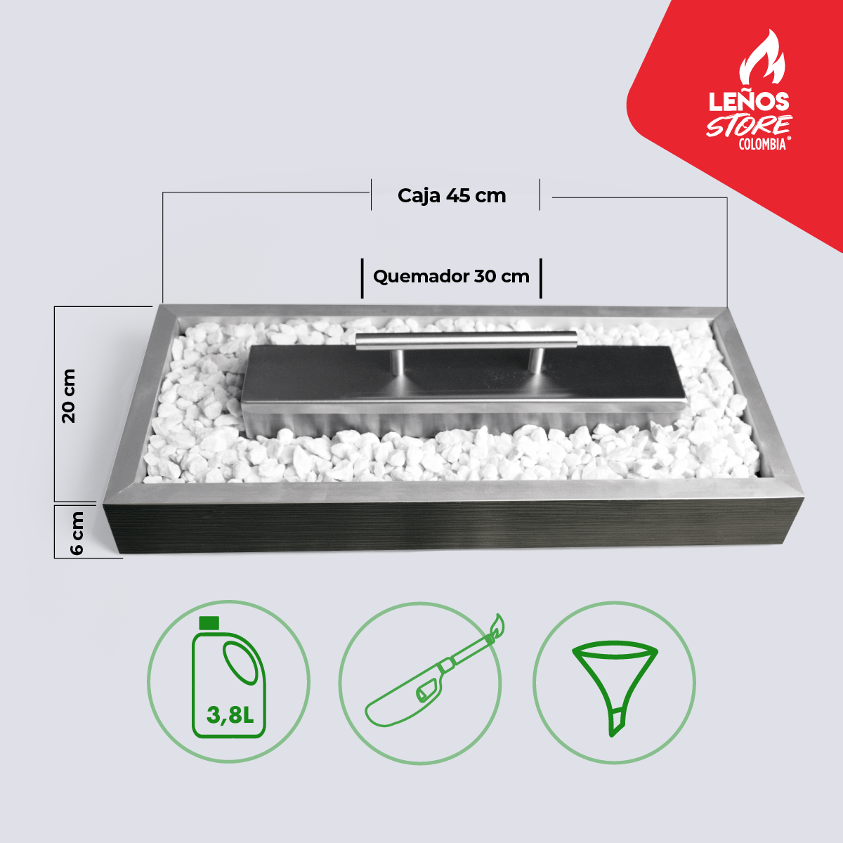 CHIMENEA X 45CM (AGOTADO)